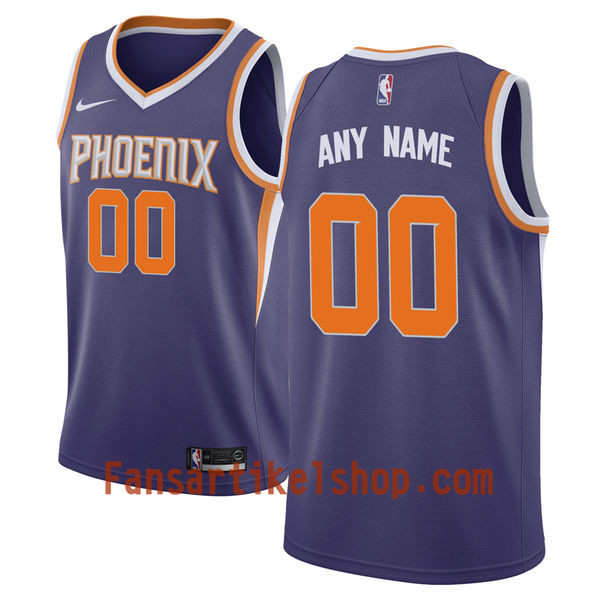 NBA Phoenix Suns Trikot Benutzerdefinierte Nike 2017-18 Lila Swingman - Herren NBA Phoenix Suns Trikot Benutzerdefinierte Nike 2017-18 Lila Swingman - Herren